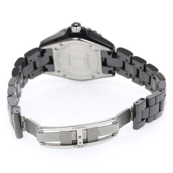CHANEL J12 H1625 Black ceramic 33mm 12P diamond black Dial Quartz Ladiesh_869402 main image 6